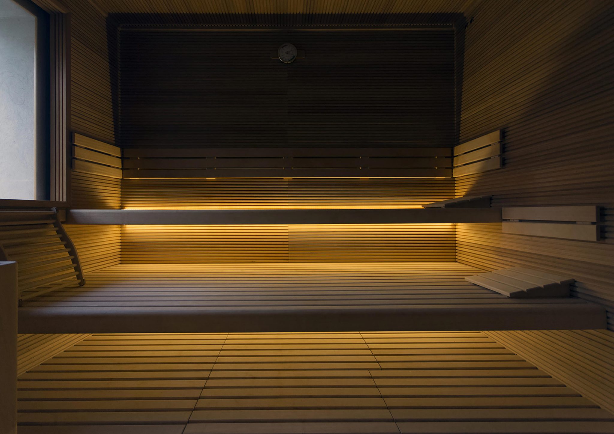 Borgo Cadonega Spa, vista di dettaglio sauna