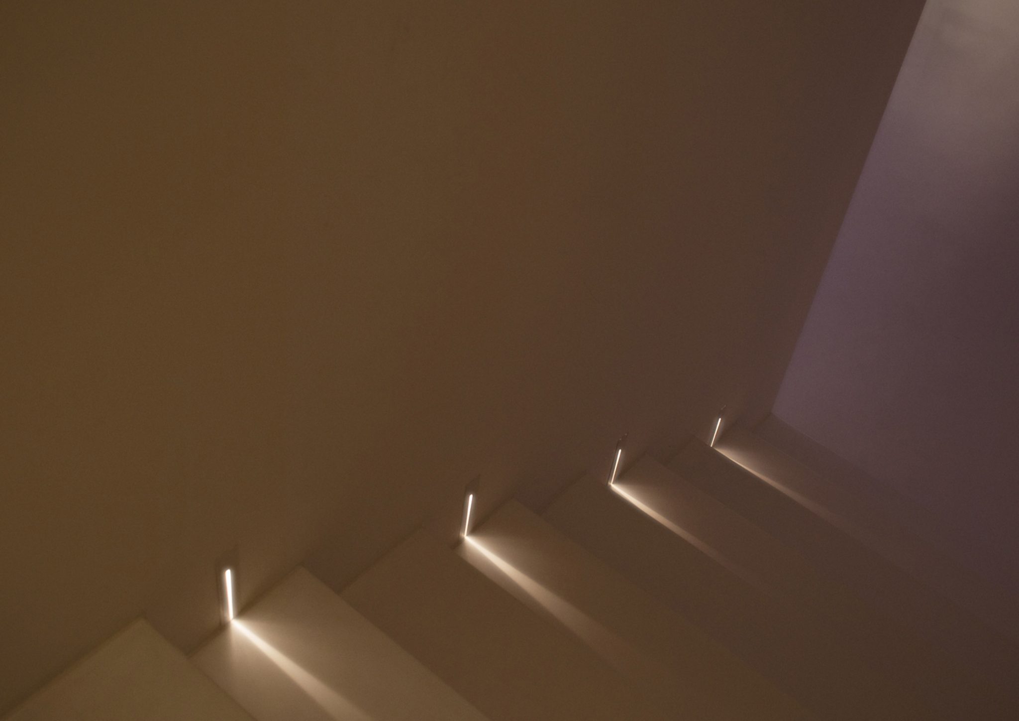 Centro Wellness Club, particolare scala con segnalassi