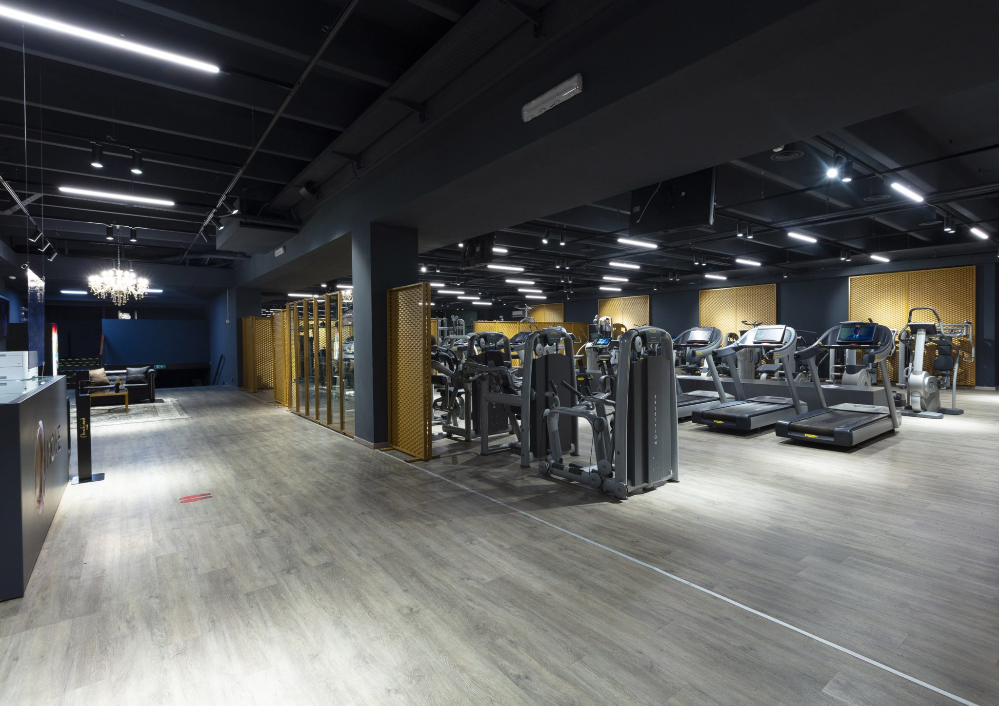 Ronchiverdi Sport & Business Club, reception e gym floor area cardio