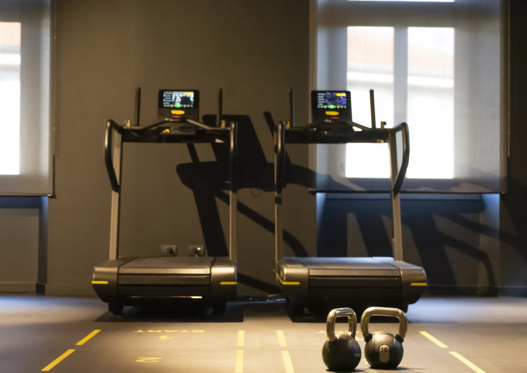 Storm Club, area skill con dettaglio su sprint track, Skillrun e kettlebell