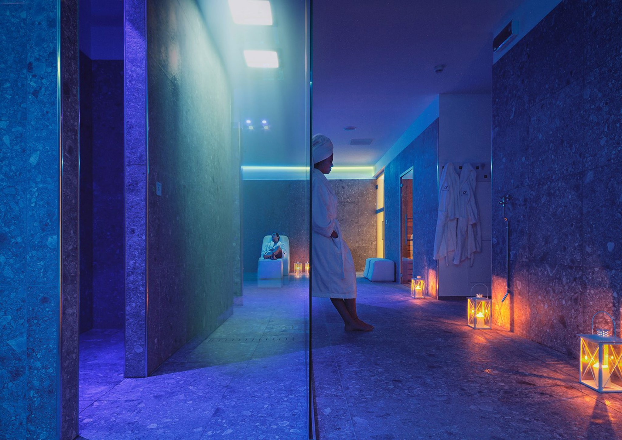 Zero Nero Fitness Club, Spa con docce emozionali, bagno turco e sauna